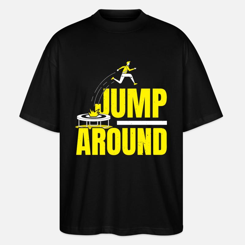 Trampoline Jumping Trampoline Trampoline Trampoline - T-shirt bio Blaster 2.0 coupe oversize Stanley/Stella Unisexe - noir