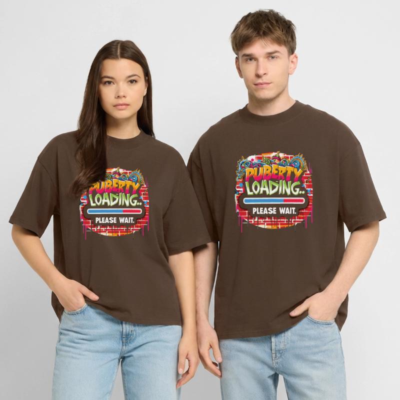 Puberty loading... please wait Stanley/Stella Oversized Unisex Organic T-shirt Blaster 2.0