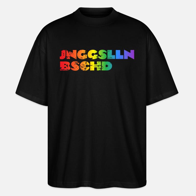 Junggesellenabschied - Stanley/Stella Oversized Unisex Bio T-Shirt Blaster 2.0 - Schwarz