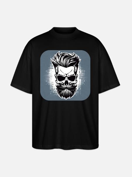 Cool Rudeboy - Stanley/Stella Oversized Unisex Organic T-shirt Blaster 2.0 - black