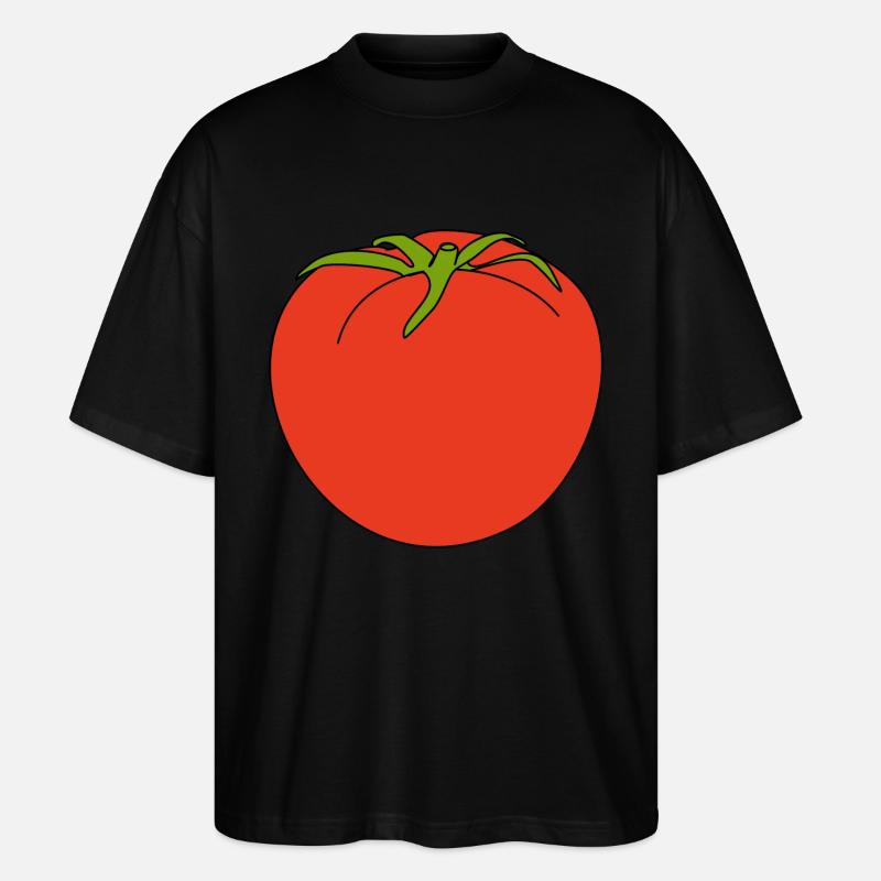 Tomate - Stanley/Stella Oversized Unisex Bio T-Shirt Blaster 2.0 - Schwarz