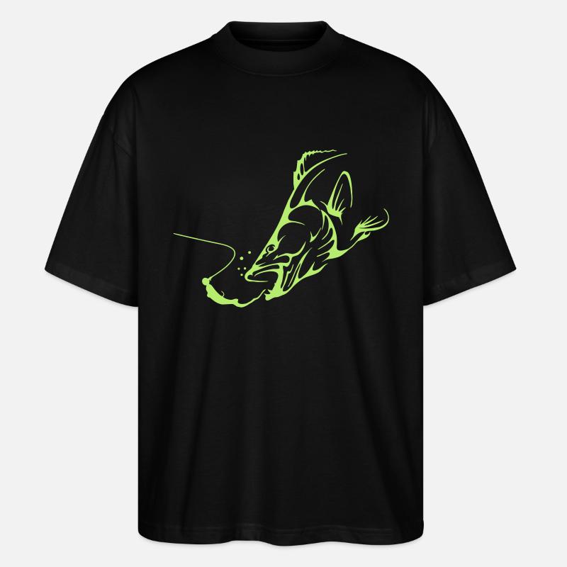 Zander II - Stanley/Stella Oversized Unisex Bio T-Shirt Blaster 2.0 - Schwarz