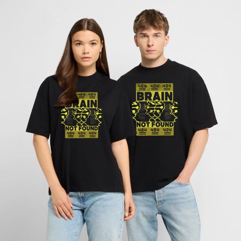 404-html error, computer nerd, funny saying Stanley/Stella Oversized Unisex Organic T-shirt Blaster 2.0