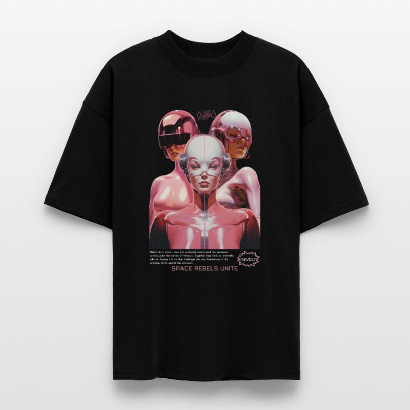 Astronautes de l’espace, voyageurs de l’espace de science-fiction T-shirt bio Blaster 2.0 coupe oversize Stanley/Stella Unisexe