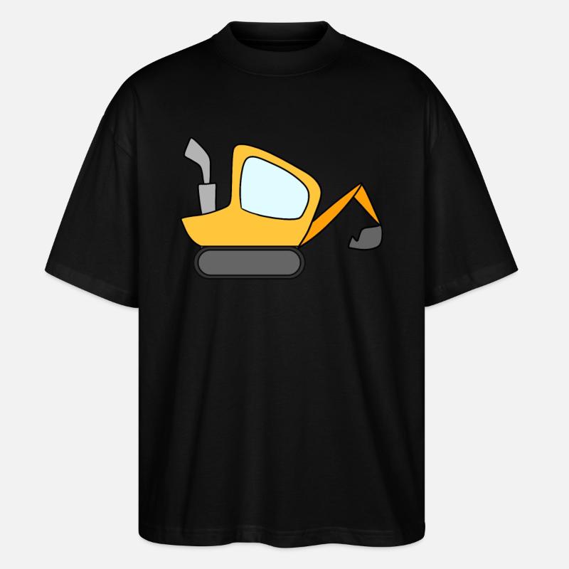 Bagger - Stanley/Stella Oversized Unisex Bio T-Shirt Blaster 2.0 - Schwarz