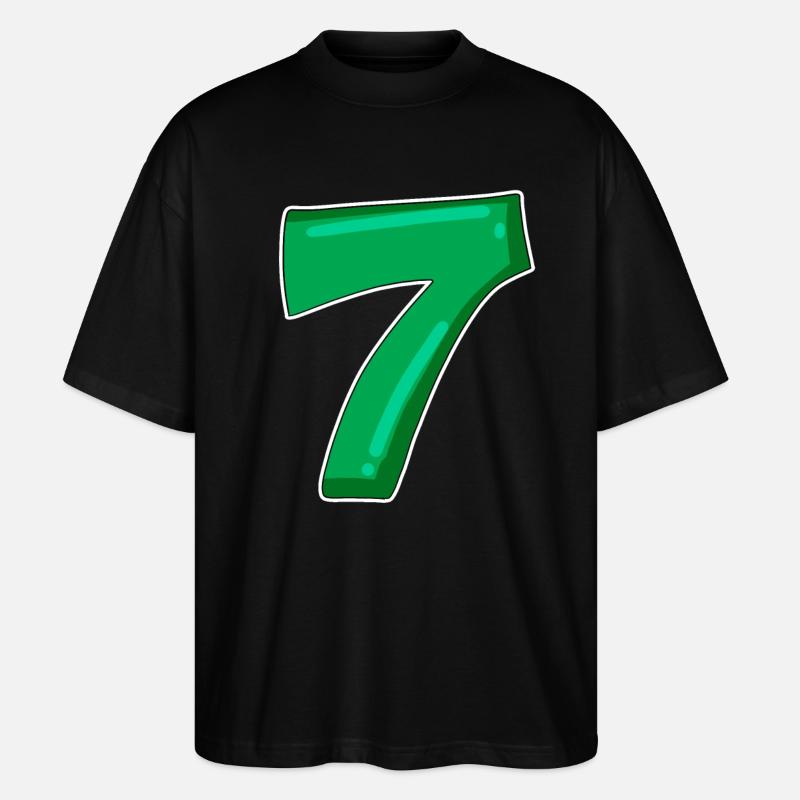 Numéro 7 Numéro - T-shirt bio Blaster 2.0 coupe oversize Stanley/Stella Unisexe - noir