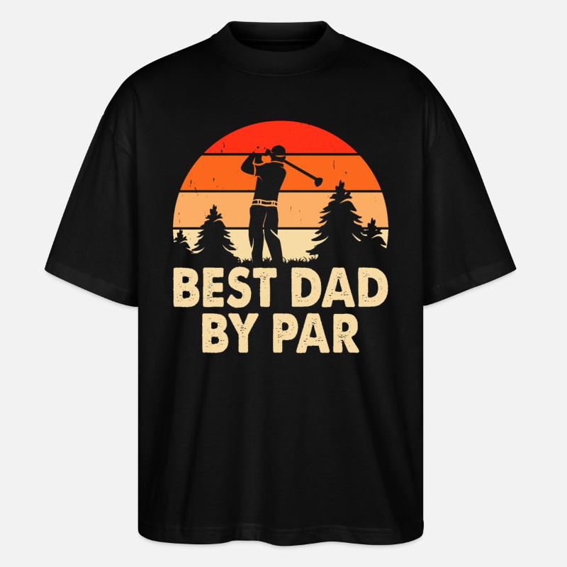 Meilleur Papa Par Par - T-shirt bio Blaster 2.0 coupe oversize Stanley/Stella Unisexe - noir