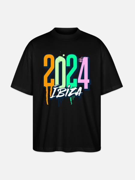 Ibiza 2024 - Stanley/Stella Oversized Unisex Organic T-shirt Blaster 2.0 - black
