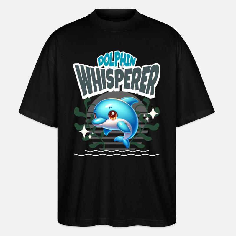 Dauphin - T-shirt bio Blaster 2.0 coupe oversize Stanley/Stella Unisexe - noir