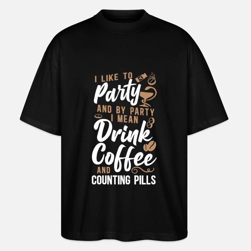 Pharmacy Tech Technician - Stanley/Stella Oversized Unisex Organic T-shirt Blaster 2.0 - black