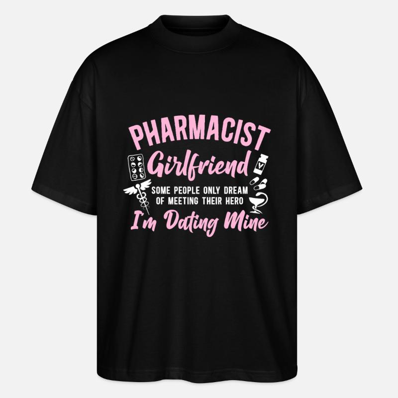 Pharmacy Tech Technician - Stanley/Stella Oversized Unisex Organic T-shirt Blaster 2.0 - black