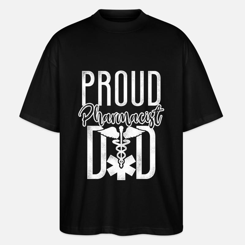 Technicien en pharmacie - T-shirt bio Blaster 2.0 coupe oversize Stanley/Stella Unisexe - noir