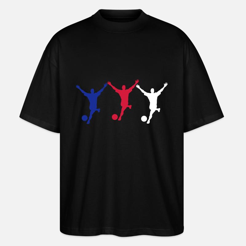 Soccer - Stanley/Stella Oversized Unisex Bio T-Shirt Blaster 2.0 - Schwarz