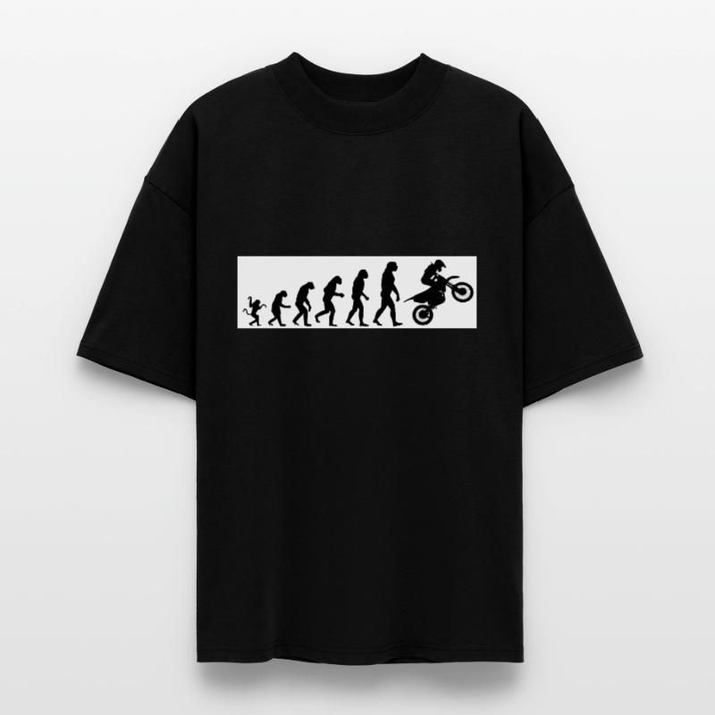 Evolution Motorcycle Stanley/Stella Oversized Unisex Organic T-shirt Blaster 2.0