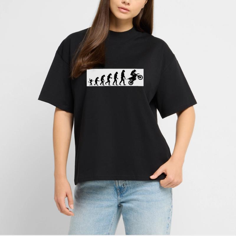 Evolution Motorcycle Stanley/Stella Oversized Unisex Organic T-shirt Blaster 2.0