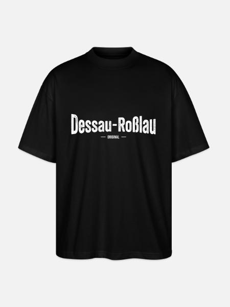 Dessau Roßlau Original - Stanley/Stella Oversized Unisex Bio T-Shirt Blaster 2.0 - Schwarz