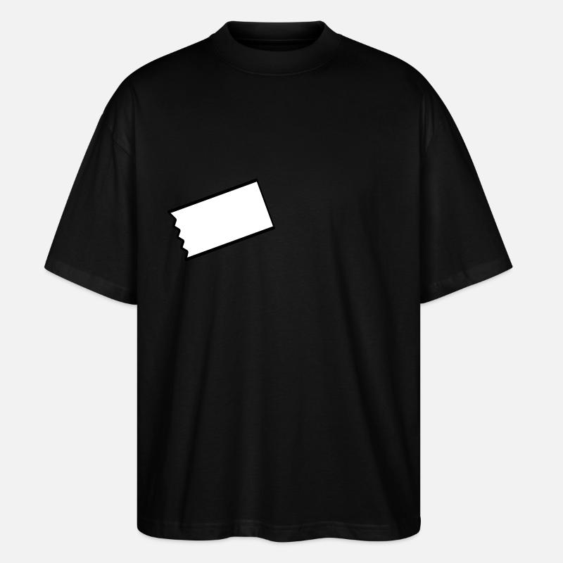 Tixo - T-shirt bio Blaster 2.0 coupe oversize Stanley/Stella Unisexe - noir