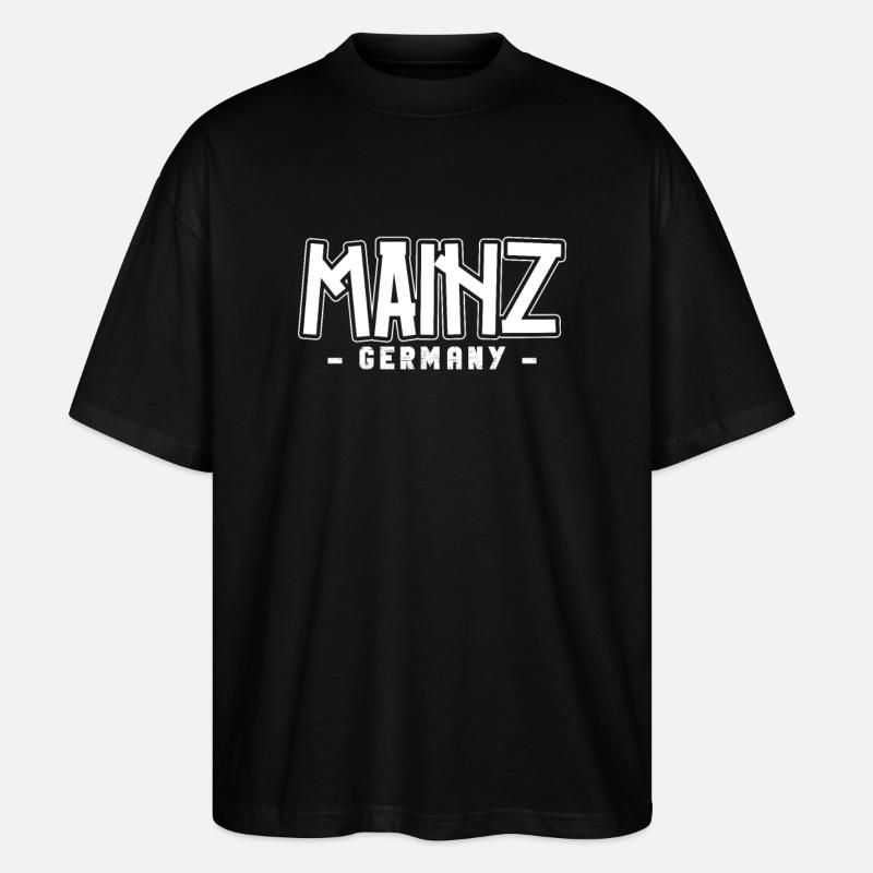 Mainzerin Mainzer Mainz - Stanley/Stella Oversized Unisex Organic T-shirt Blaster 2.0 - black