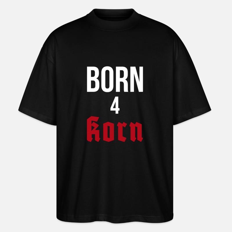 Born 4 seeds - Stanley/Stella Oversized Unisex Organic T-shirt Blaster 2.0 - black