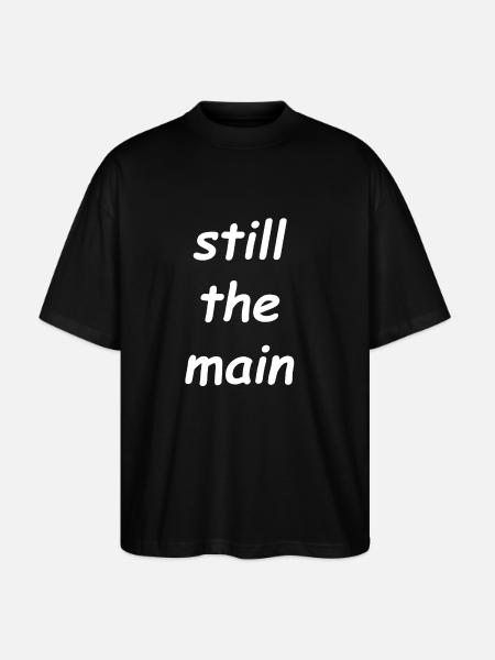 StillTheMain Gift HandOfBlood Youtuber Idea - Stanley/Stella Oversized Unisex Organic T-shirt Blaster 2.0 - black