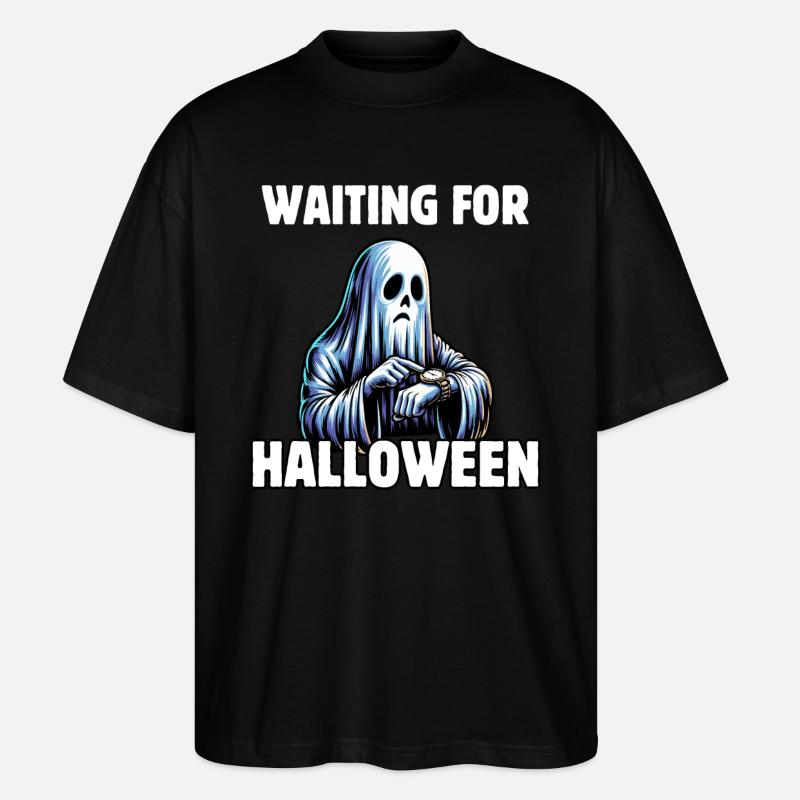 En attendant Halloween - T-shirt bio Blaster 2.0 coupe oversize Stanley/Stella Unisexe - noir