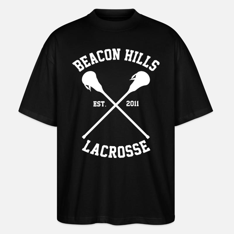 Beacon Hills Grafik - Stanley/Stella Oversized Unisex Bio T-Shirt Blaster 2.0 - Schwarz