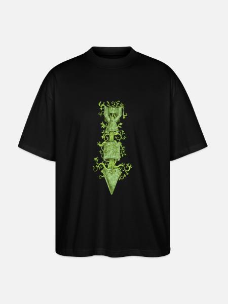 The rule of nature - Stanley/Stella Oversized Unisex Organic T-shirt Blaster 2.0 - black