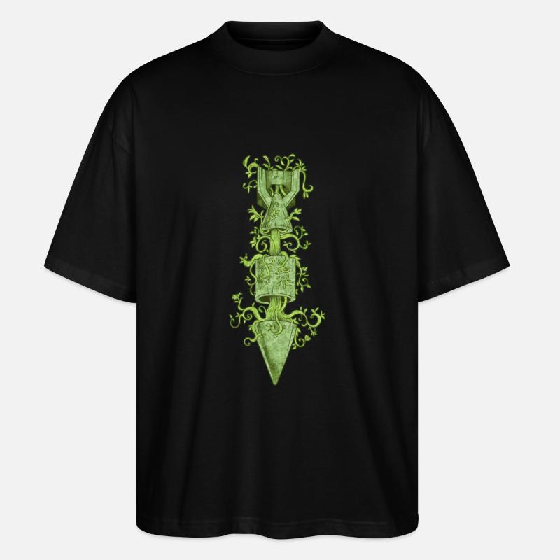 Le règne de la nature - T-shirt bio Blaster 2.0 coupe oversize Stanley/Stella Unisexe - noir