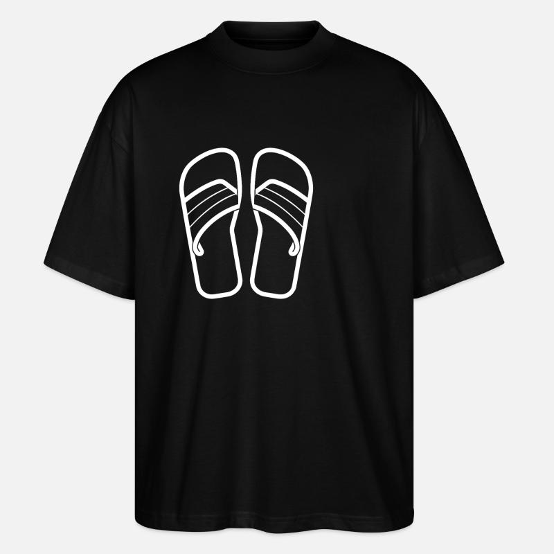 Flip-Flops - Stanley/Stella Oversized Unisex Bio T-Shirt Blaster 2.0 - Schwarz
