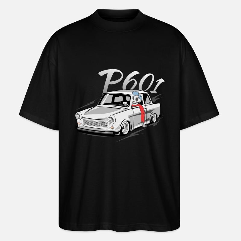 601- Zweitaktfahrer - Stanley/Stella Oversized Unisex Bio T-Shirt Blaster 2.0 - Schwarz