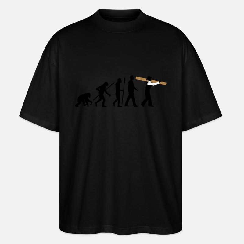 evolution_zimmermann_09_2016_b_3c - Stanley/Stella Oversized Unisex Bio T-Shirt Blaster 2.0 - Schwarz