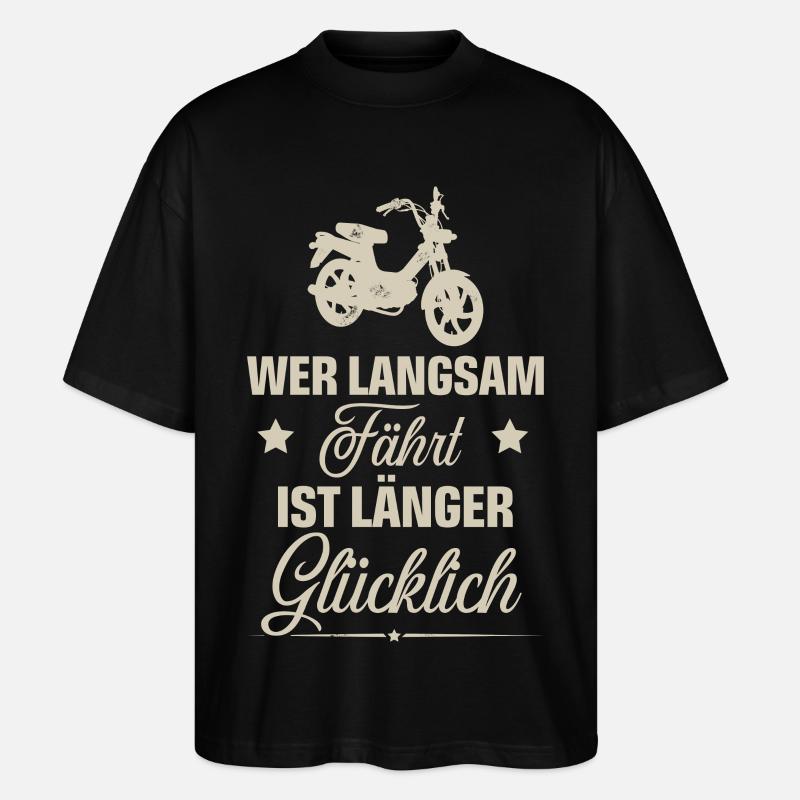 Mofa - Stanley/Stella Oversized Unisex Bio T-Shirt Blaster 2.0 - Schwarz