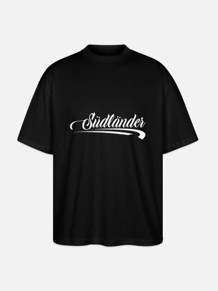 southerner - Stanley/Stella Oversized Unisex Organic T-shirt Blaster 2.0 - black