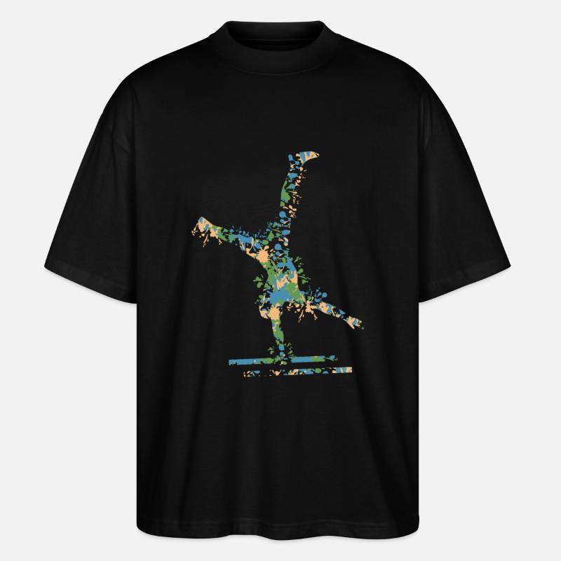Calisthenics - Stanley/Stella Oversized Unisex Bio T-Shirt Blaster 2.0 - Schwarz