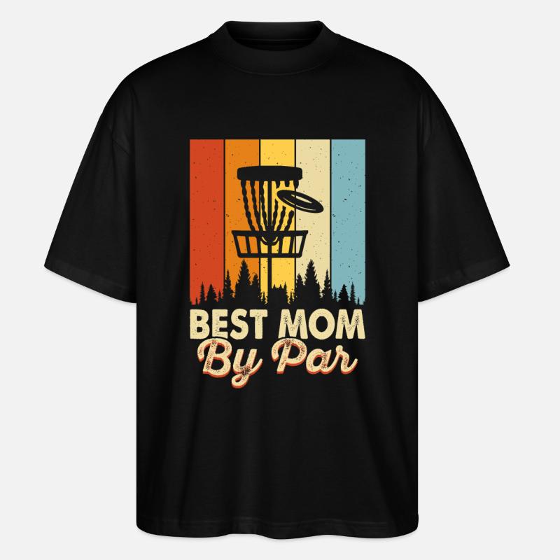 Discgolf Disc Golf - Stanley/Stella Oversized Unisex Bio T-Shirt Blaster 2.0 - Schwarz