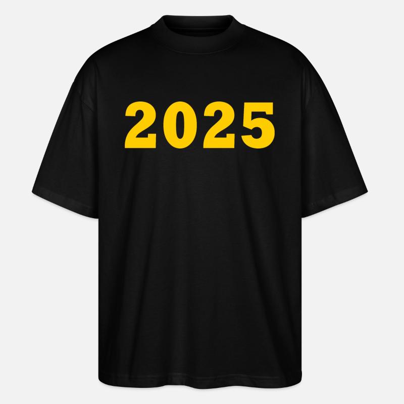 2025 - Stanley/Stella Oversized Unisex Bio T-Shirt Blaster 2.0 - Schwarz