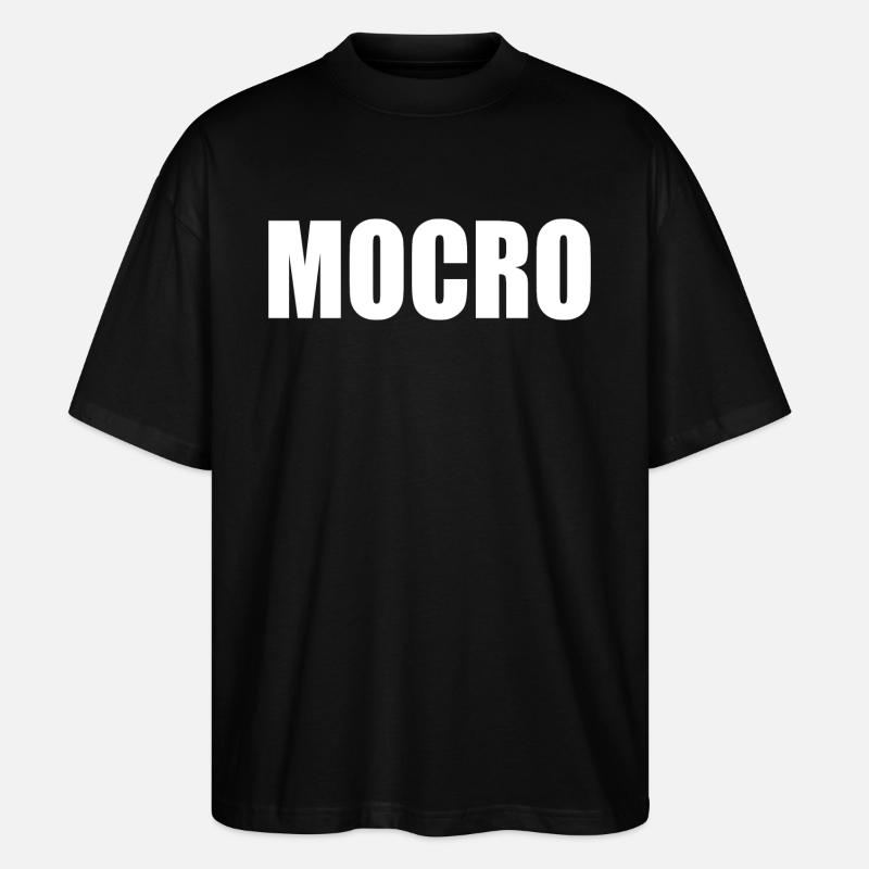 Mocro - Stanley/Stella Oversized Unisex Organic T-shirt Blaster 2.0 - black