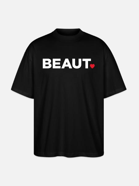 Beaut - Stanley/Stella Oversized Unisex Organic T-shirt Blaster 2.0 - black