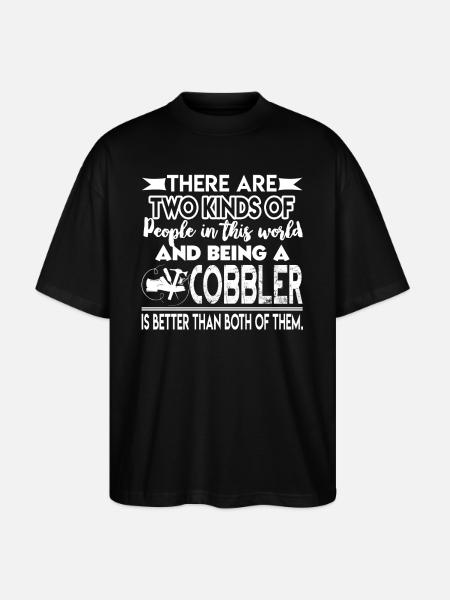 Cobbler Being A Cobbler - Stanley/Stella Oversized Unisex Organic T-shirt Blaster 2.0 - black