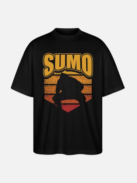 Sumo - Stanley/Stella Oversized Unisex Bio T-Shirt Blaster 2.0 - Schwarz
