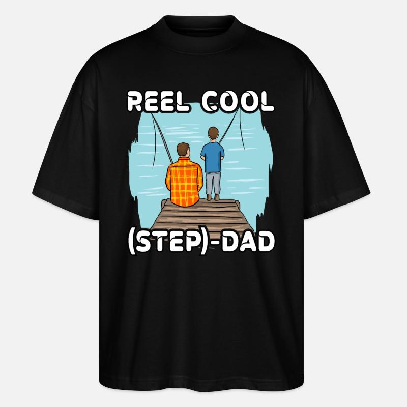 Rolle Cool Stiefvater - Stanley/Stella Oversized Unisex Bio T-Shirt Blaster 2.0 - Schwarz