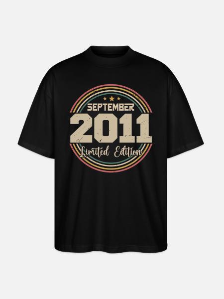 September Birthday Gift 2011 - Stanley/Stella Oversized Unisex Organic T-shirt Blaster 2.0 - black