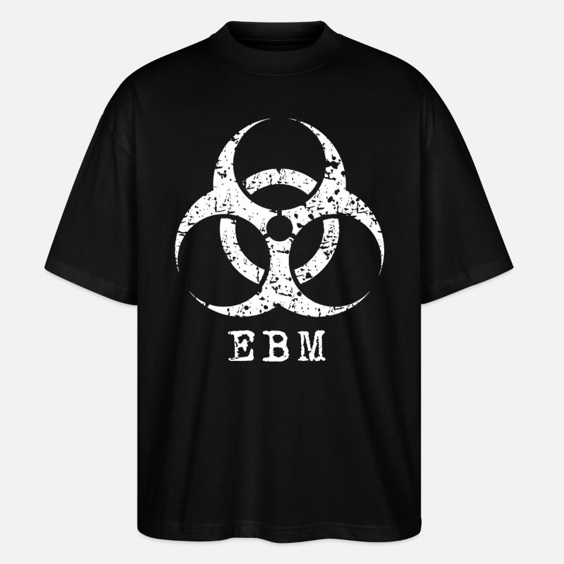 EBM - T-shirt bio Blaster 2.0 coupe oversize Stanley/Stella Unisexe - noir