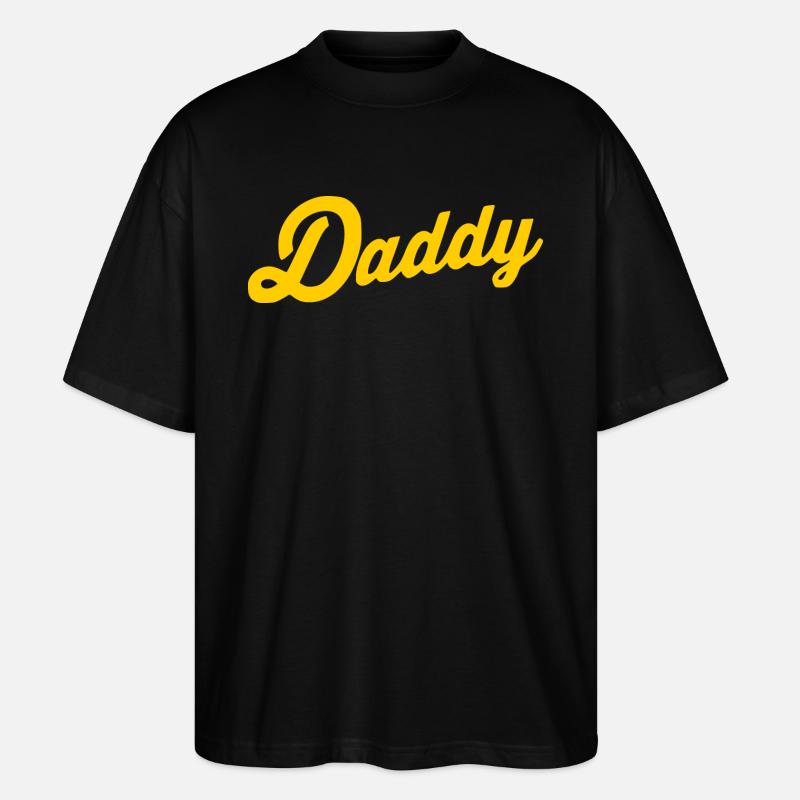 Daddy - T-shirt bio Blaster 2.0 coupe oversize Stanley/Stella Unisexe - noir