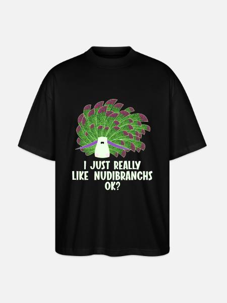 Nudibranches nudibranches - T-shirt bio Blaster 2.0 coupe oversize Stanley/Stella Unisexe - noir