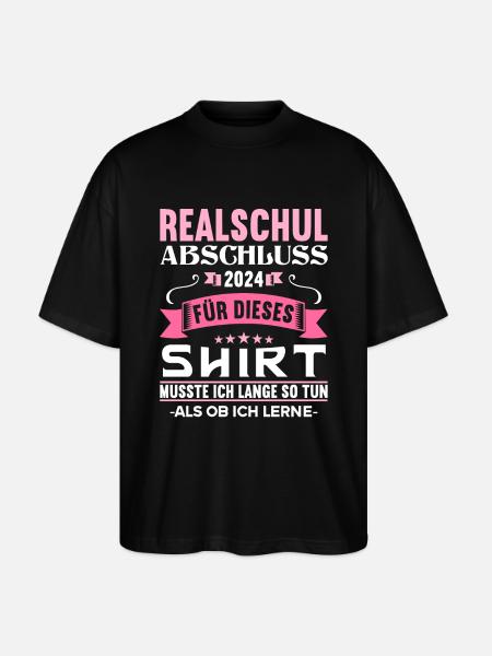 Lycée Jeunes Filles Lycée 2024 - T-shirt bio Blaster 2.0 coupe oversize Stanley/Stella Unisexe - noir