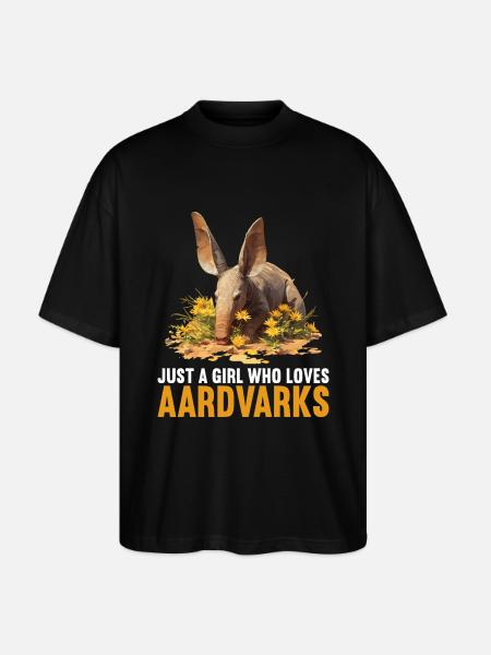 Aardvarks Aardvarks - Stanley/Stella Oversized Unisex Organic T-shirt Blaster 2.0 - black
