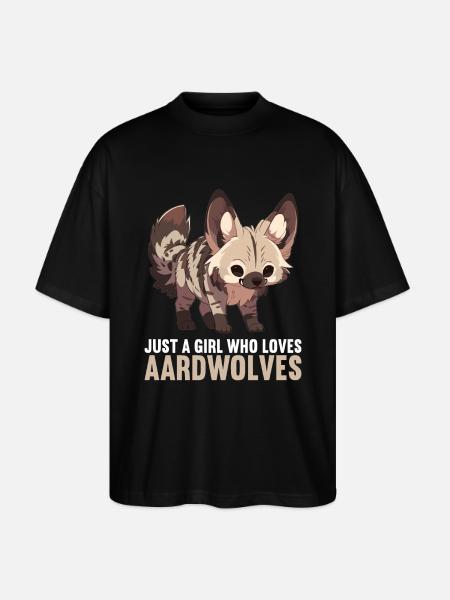 Erdwölfe Erdwolf - Stanley/Stella Oversized Unisex Bio T-Shirt Blaster 2.0 - Schwarz