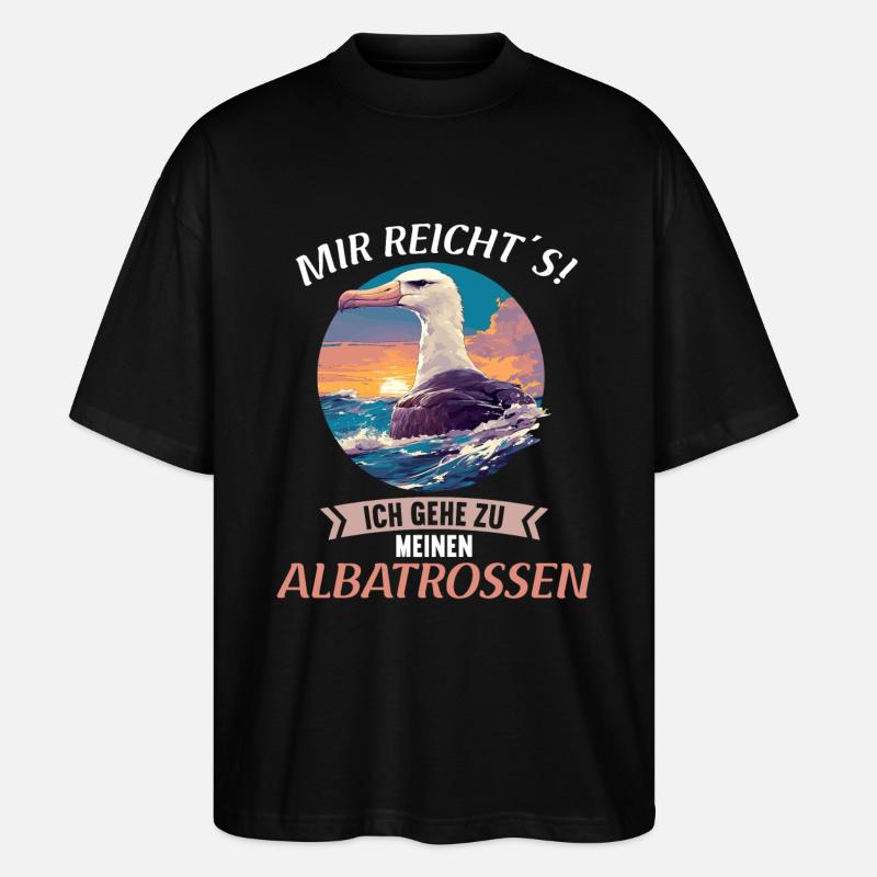 Albatross Albatrosse Albatros - T-shirt bio Blaster 2.0 coupe oversize Stanley/Stella Unisexe - noir