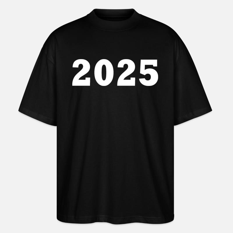 2025 - Stanley/Stella Oversized Unisex Bio T-Shirt Blaster 2.0 - Schwarz
